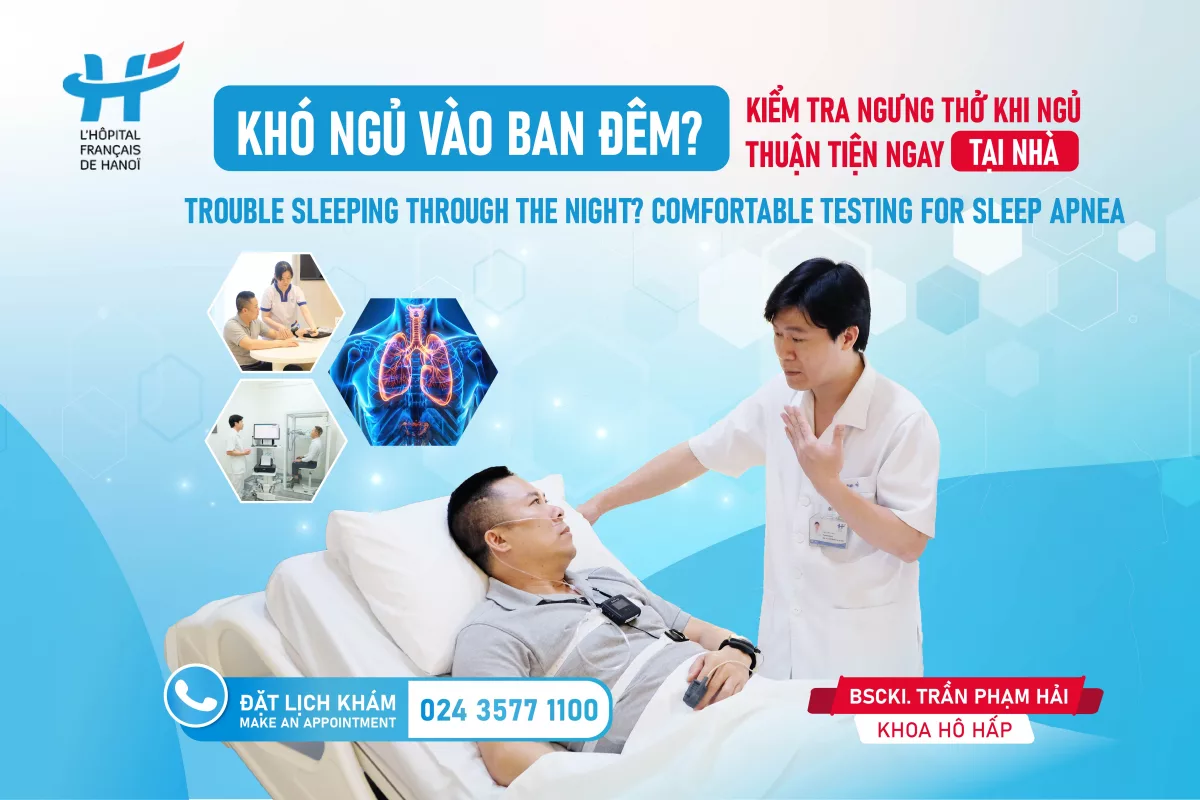 Trouble sleeping through the night? - Comfortable testing for sleep apnea at home